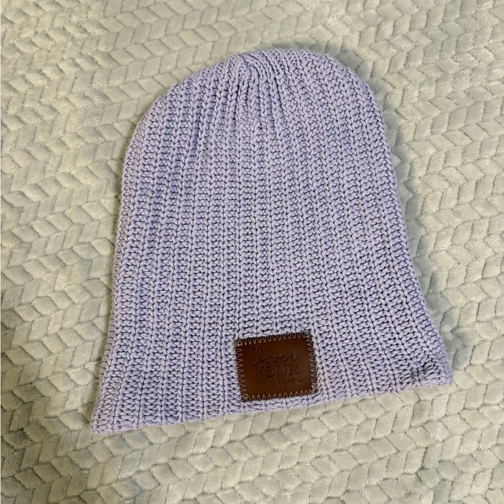 Love Your Melon Light Purple Kids Beanie